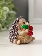 Фигурка «Ёжик с малинкой», 5.5×5.5 см - Фото 3