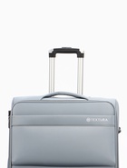 УЦЕНКА Чемодан на колёсах TEXTURA, 109 л, кодовый замок, с увеличением, 47×30×78 см, 28", серый - Фото 4