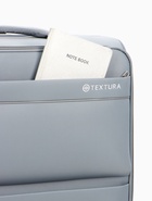 УЦЕНКА Чемодан на колёсах TEXTURA, 109 л, кодовый замок, с увеличением, 47×30×78 см, 28", серый - Фото 10