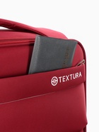 УЦЕНКА Чемодан на колёсах TEXTURA, 52 л, кодовый замок, с увеличением, 36×25×58 см, 20", красный - Фото 11