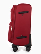 УЦЕНКА Чемодан на колёсах TEXTURA, 52 л, кодовый замок, с увеличением, 36×25×58 см, 20", красный - Фото 5