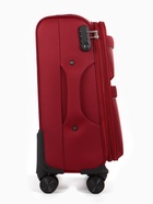 УЦЕНКА Чемодан на колёсах TEXTURA, 52 л, кодовый замок, с увеличением, 36×25×58 см, 20", красный - Фото 7
