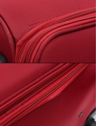 УЦЕНКА Чемодан на колёсах TEXTURA, 109 л, кодовый замок, с увеличением, 47×30×78 см, 28", красный - Фото 16