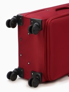 УЦЕНКА Чемодан на колёсах TEXTURA, 109 л, кодовый замок, с увеличением, 47×30×78 см, 28", красный - Фото 9