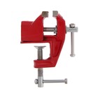 Тиски слесарные ТУНДРА, винтовой зажим, 40 мм - Фото 3