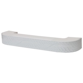 Потолочный карниз двухрядный «Жар-Птица», 160 см, цвет белый лак