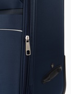 УЦЕНКА Чемодан на колёсах TEXTURA, 52 л, кодовый замок, с увеличением, 36×25×58 см, 20", синий - Фото 13