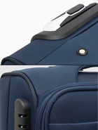 УЦЕНКА Чемодан на колёсах TEXTURA, 52 л, кодовый замок, с увеличением, 36×25×58 см, 20", синий - Фото 16