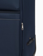 УЦЕНКА Чемодан на колёсах TEXTURA, 74 л, с увеличением, кодовый замок, 42×26×68 см, 24", синий - Фото 13