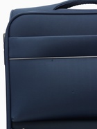 УЦЕНКА Чемодан на колёсах TEXTURA, 74 л, с увеличением, кодовый замок, 42×26×68 см, 24", синий - Фото 16