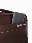 УЦЕНКА Чемодан на колёсах TEXTURA, 52 л, кодовый замок, с увеличением, 36×25×58 см, 20", коричневый - Фото 11