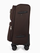 УЦЕНКА Чемодан на колёсах TEXTURA, 52 л, кодовый замок, с увеличением, 36×25×58 см, 20", коричневый - Фото 5