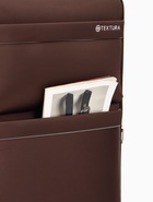 УЦЕНКА Чемодан на колёсах TEXTURA, 109 л, кодовый замок, с увеличением, 47×30×78 см, 28", коричневый - Фото 11