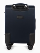 УЦЕНКА Чемодан на колёсах TEXTURA, 52 л, с увеличением, кодовый замок, 36×25×58 см, 20", синий - Фото 6