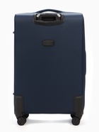 УЦЕНКА Чемодан на колёсах TEXTURA, 109 л, кодовый замок, текстильный, с увеличением, 47×30×78 см, 28", синий - Фото 6