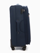 УЦЕНКА Чемодан на колёсах TEXTURA, 109 л, кодовый замок, текстильный, с увеличением, 47×30×78 см, 28", синий - Фото 8