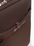 УЦЕНКА Чемодан на колёсах TEXTURA, 52 л, текстильный, кодовый замок, с увеличением, 36×25×58 см, 20", коричневый - Фото 16