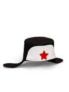 Шапка для бани и сауны «Ушанка», полиэфир, чёрно-белая  (артикул 10984932)  большой выбор товаров оптом и в розницу по низким ценам с доставкой