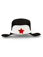 Шапка для бани и сауны «Ушанка», полиэфир, чёрно-белая  (артикул 10984932)  большой выбор товаров оптом и в розницу по низким ценам с доставкой