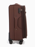 УЦЕНКА Чемодан на колёсах TEXTURA, 74 л, кодовый замок, с увеличением, 42×26×68 см, 24", коричневый - Фото 8