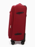 УЦЕНКА Чемодан на колёсах TEXTURA, 74 л, кодовый замок, с увеличением, 42×26×68 см, 24", красный - Фото 5