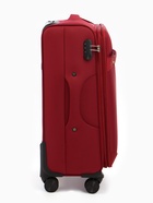 УЦЕНКА Чемодан на колёсах TEXTURA, 74 л, кодовый замок, с увеличением, 42×26×68 см, 24", красный - Фото 7