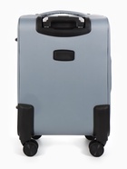 УЦЕНКА Чемодан на колёсах TEXTURA, 52 л, кодовый замок, текстильный, с увеличением, 36×25×58 см, 20", серый - Фото 6