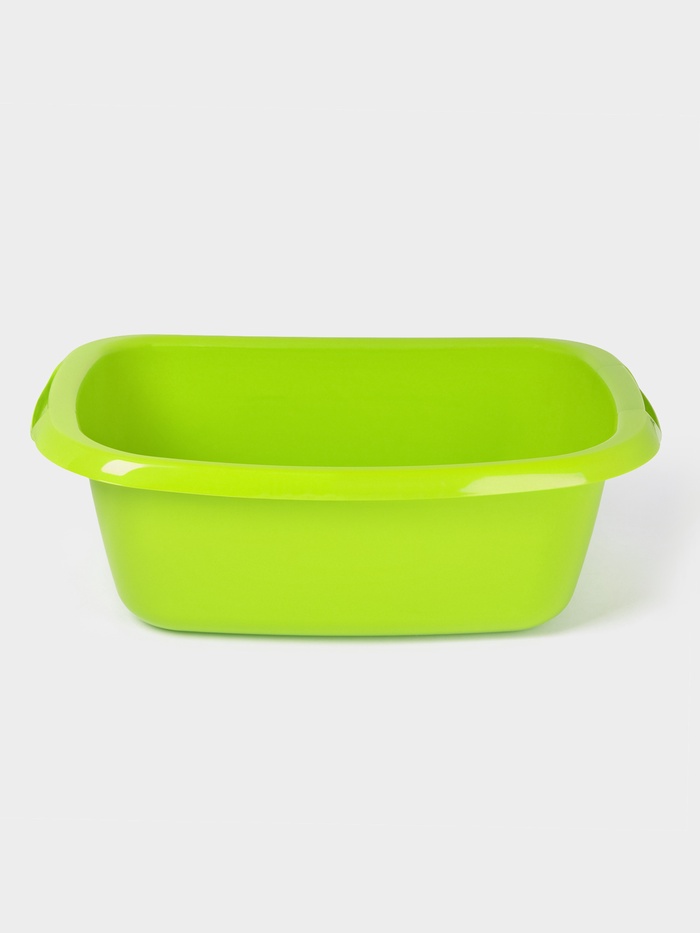 УЦЕНКА Таз 17 л 50.3×36.5×17.6 см «Водолей» овал, цвет салатовый - Фото 1