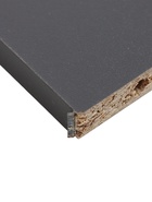 УЦЕНКА Стол компьютерный Лайт со шкафом, 1420×356×1282, серый графит 10989167