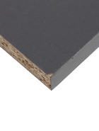 УЦЕНКА Стол компьютерный Лайт со шкафом, 1420×356×1282, серый графит 10989167