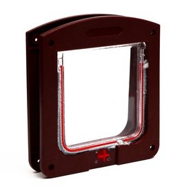 {{photo.Alt || photo.Description || 'УЦЕНКА Дверь для животных с 4 режимами, проем 15×15.5 (общ. 22.5×20 см), тёмно-коричневая'}}