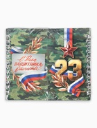 Двойной блокнот на гребне, мягкая обложка, размер 14×12 см, 48 л. «Защитнику» - Фото 6