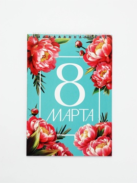 Блокноты А5,40 л на гребне, обложка картон 