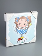 УЦЕНКА Картина- холст на подрамнике «Девочка на ромашке» 35×35 см - Фото 4