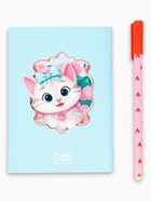 Подарочный набор, блокнот раскраска А6, 32 л., ручка пиши-стирай «Кошка» - Фото 7