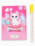 Подарочный набор, блокнот раскраска А6, 32 л., ручка пиши-стирай «Принцесса» - Фото 7