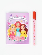 Подарочный набор: блокнот раскраска А6, 32 л.и ручка пиши-стирай "Подружки" - фото 809492875