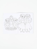 Подарочный набор: блокнот раскраска А6, 32 л.и ручка пиши-стирай "Подружки" - фото 809492876