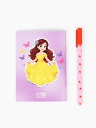 Подарочный набор: блокнот раскраска А6, 32 л.и ручка пиши-стирай "Подружки" - фото 809492878