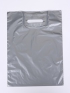 Пакет полиэтиленовый с вырубной ручкой, Серебряный 30-40 См, 30 мкм (комплект 50 шт) - фото 68979979