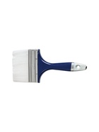 УЦЕНКА Кисть плоская ТУНДРА, искусственная щетина, пластиковая рукоятка, 4", 100 мм - Фото 2