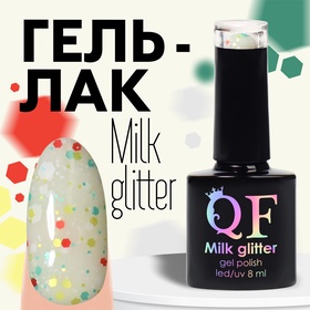 {{photo.Alt || photo.Description || 'УЦЕНКА Гель-лак для ногтей 3-х фазный LED/UV 8мл MILK GLITTER (06)'}}