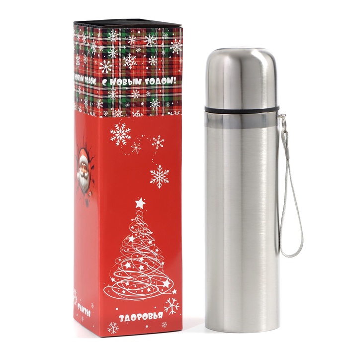 УЦЕНКА Термос для чая, кофе, 500 мл, Гильза "Мастер К", сохраняет тепло 10 ч, - Фото 1