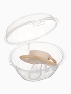 Соска-пустышка ортодонтическая, силикон, от 6 мес., бежевая - Фото 5