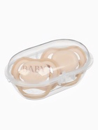 Соска-пустышка 2 шт. в контейнере, силикон, от 6 мес., бежевый, Mum&Baby - Фото 3