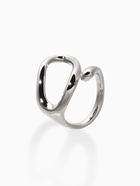 Кольцо «Витое», медь, цвет серебро, безразмерное - фото 68980053