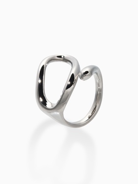 Кольцо «Витое», медь, цвет серебро, безразмерное