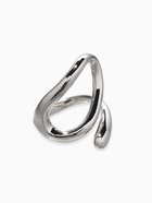 Кольцо «Витое», медь, цвет серебро, безразмерное - фото 68980054