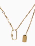 Цепь «Карабин», L=40 см, цвет золото - Фото 3