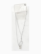 Цепь «Карабин», L=40 см, цвет серебро - Фото 7